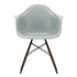 Cadeira de Braços em Plástico Eames DAW / Base Ácer Escuro